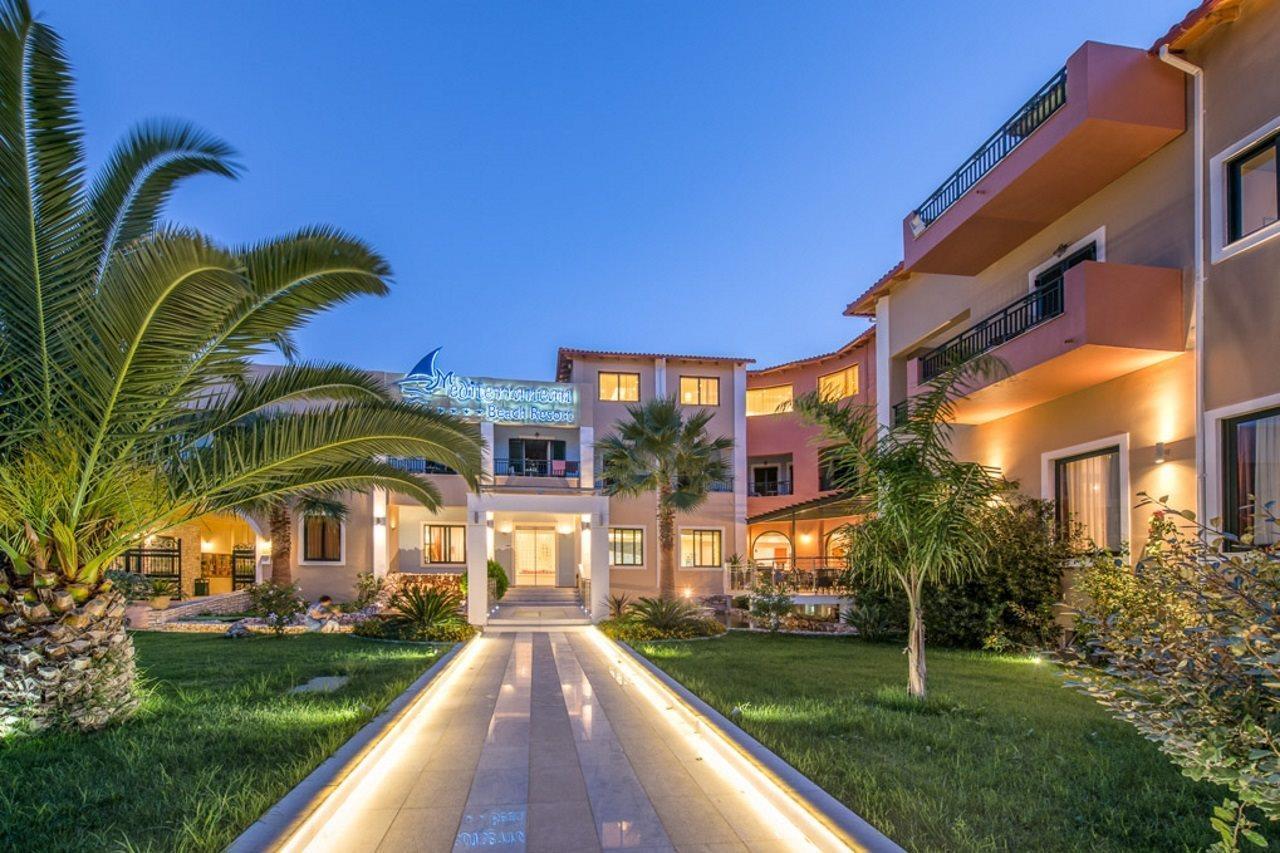Mediterranean Beach Resort Лаганас Экстерьер фото